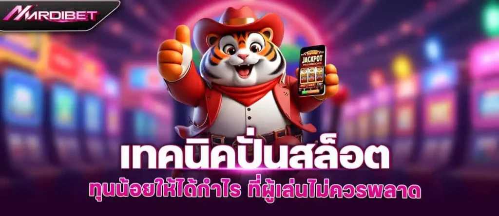 mardibet เทคนิคปั่นสล็อต ทุนน้อยให้ได้กำไร ที่ผู้เล่นไม่ควรพลาด
