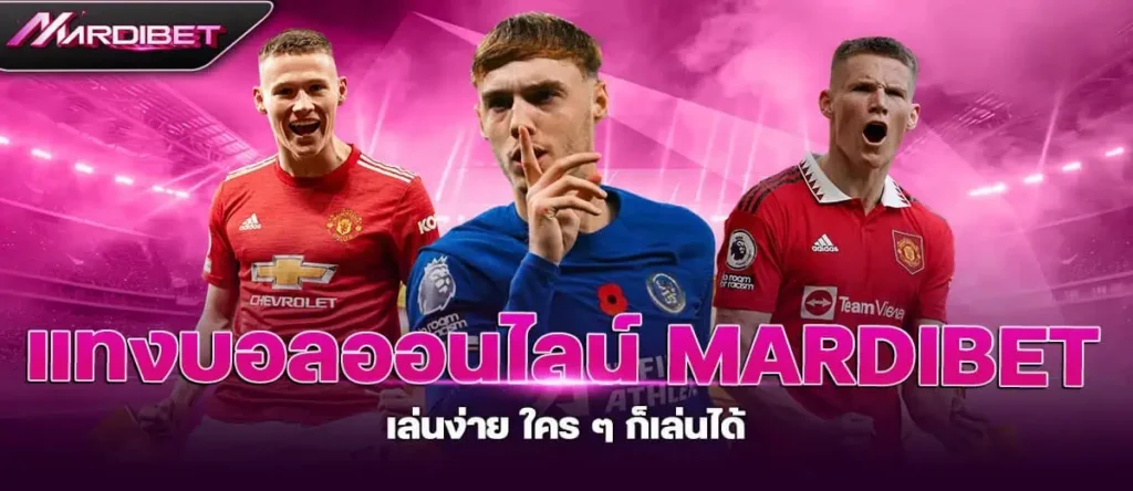 แทงบอลออนไลน์ mardibet เล่นง่าย ใคร ๆ ก็เล่นได้