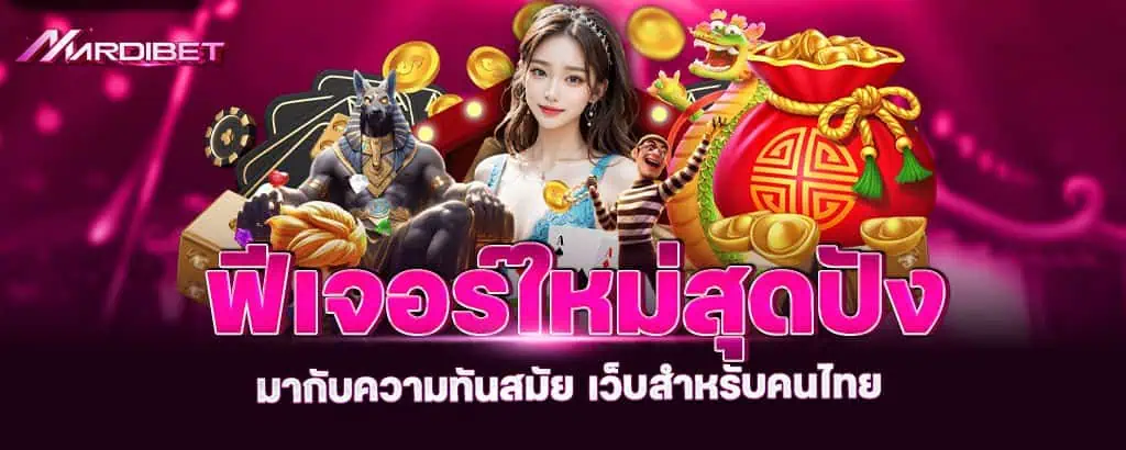 ฟีเจอร์ใหม่สุดปัง มากับความทันสมัย เว็บสำหรับคนไทย