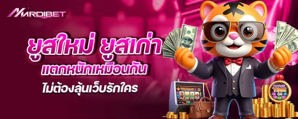 ยูสใหม่ ยูสเก่า แตกหนักเหมือนกัน ไม่ต้องลุ้นเว็บรักใคร