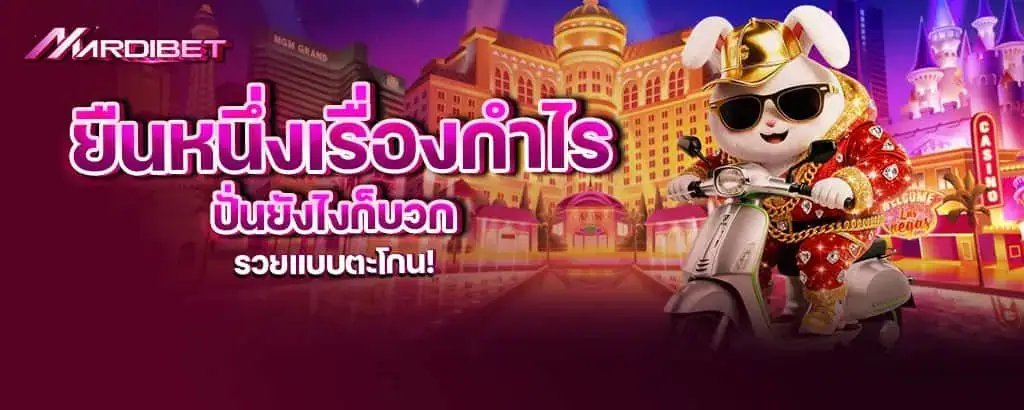 ยืนหนึ่งเรื่องกำไร ปั่นยังไงก็บวก รวยแบบตะโกน! mardibet
